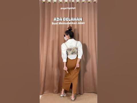 Rok yang pas di pake tuh langsung aduhay banget ngikutin lekukan badan