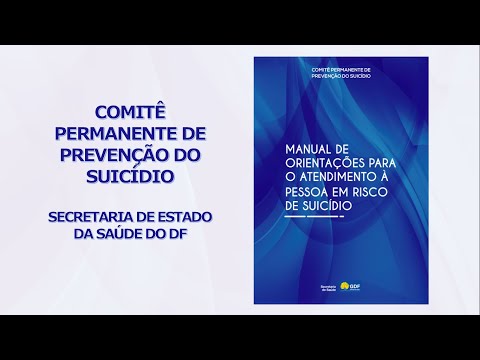 Manual de Orientações para o atendimento à pessoa em risco de suicídio - parte 1 de 5