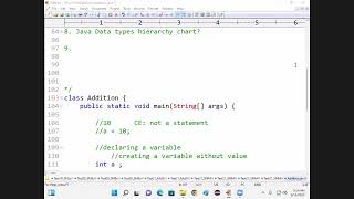 21 Day 20 Core Java Primitive Data types