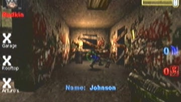 CGRgameplay UNREAL TOURNAMENT (Dreamcast) Domination Ladder Round 1 Part 1