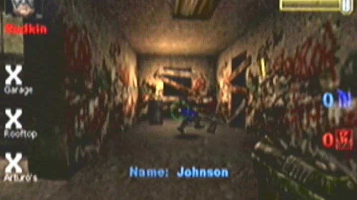 CGRgameplay UNREAL TOURNAMENT (Dreamcast) Domination Ladder Round 1 Part 1