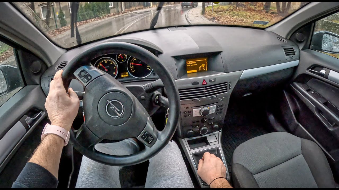 2005 Opel Astra H [1.7 CDTI 100HP] |0-100| POV Test Drive #1438 Joe Black -  YouTube