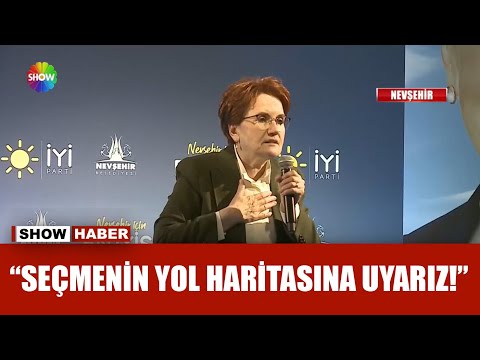 Meral Akşener partisinin kazandığı Nevşehir'de iftara katıldı!
