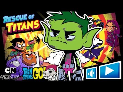Teen Titans Go! - Rescue of Titans - Can&#;t Tame the Beast [Cartoon Network Games]
