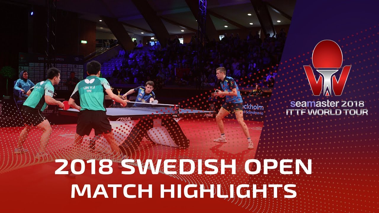 kait diaz Kristian K./Mattias Falck vs Liao Cheng-Ting/Lin Yun-Ju I 2018 ITTF Swedish Open Highlights (Final)