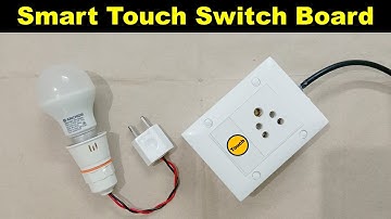 Home Made Smart Touch Switch Board @TheElectricalGuy