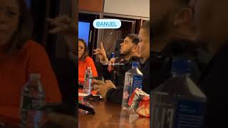 Anuel AA en NYC visitando la radio HOT 97, se vendrá el álbum? LLNM 👀🐐🔜