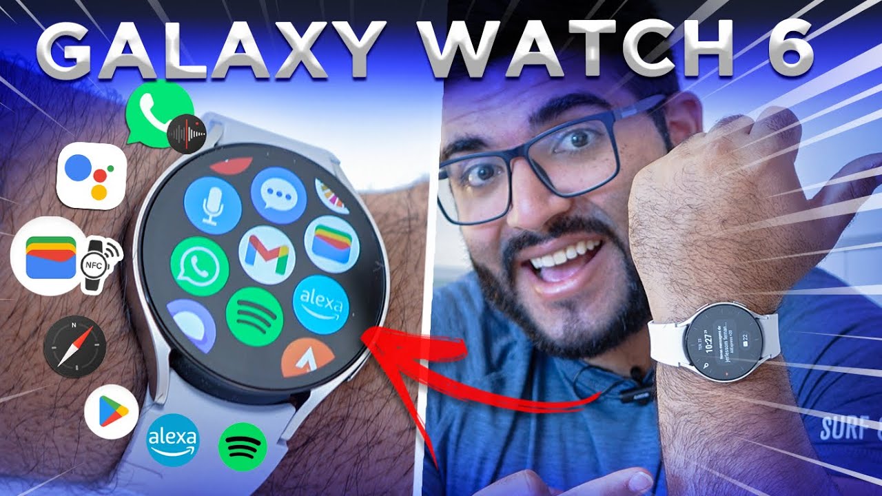 CHEGOU! Galaxy Watch 6 é o MELHOR RELÓGIO para comprar em 2024! (WhatsApp, NFC, e mais)