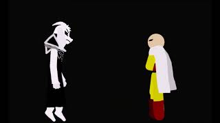 [ InfiniteTale ] Saitama vs Asriel Dreemurr  Worthy opponent [ part 1] [ Pivot Animation ]