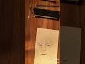 رسم بالرصاص الشاعر الفلسطيني محمود درويش رسم بالرصاص الشاعر الفلسطيني محمود درويش