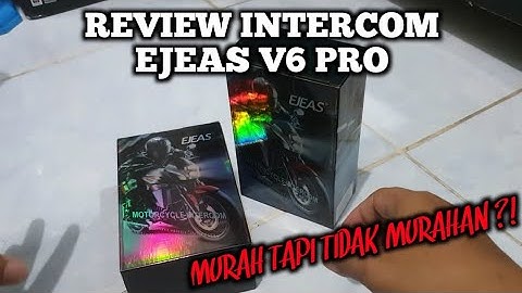 MURAH TAPI TIDAK MURAHAN⁉️REVIEW INTERCOM EJEAS V6 PRO DI TAHUN 2022|EJEAS VNETPHONE