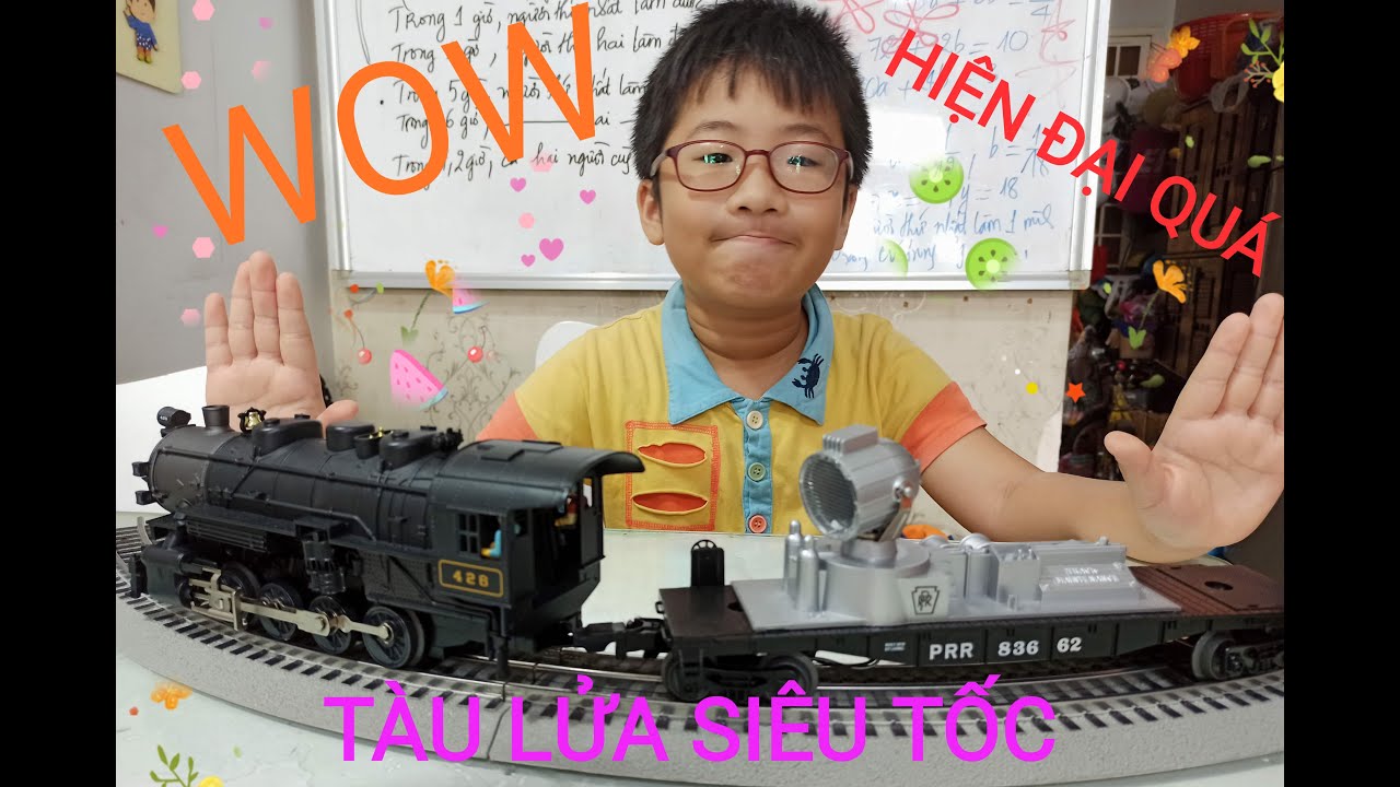 Bộ đồ chơi tàu lửa siêu tốc mới nhất vừa về tới Việt Nam