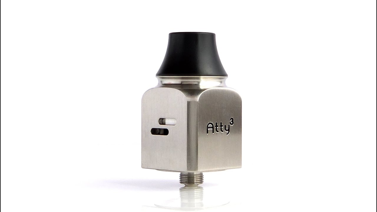 The Atty3 (Atty Cubed) by Wotofo - HD Slideshow Review - YouTube