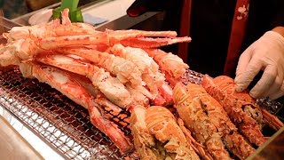 LOBSTER CRAB SEAFOOD - Japanese Street Food -  Kuromon Osaka Japan