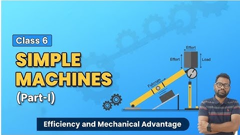 “Machines Made Simple | Efficiency for Class 6 | ICSE | Part–I” #icsephysics #class6 #physics 