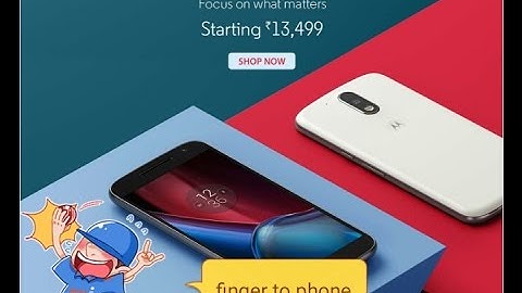 How to use fingerprint scanner sensor to unlock on Moto g4 plus