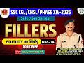 ENGLISH | SELECTION SERIES | FILLERS | Day - 14 | By Shakti Sir #rrcampus #ssccgl2026