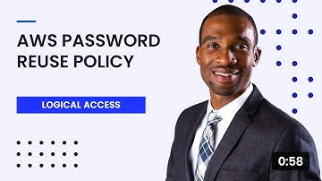 AWS Password Reuse Policy