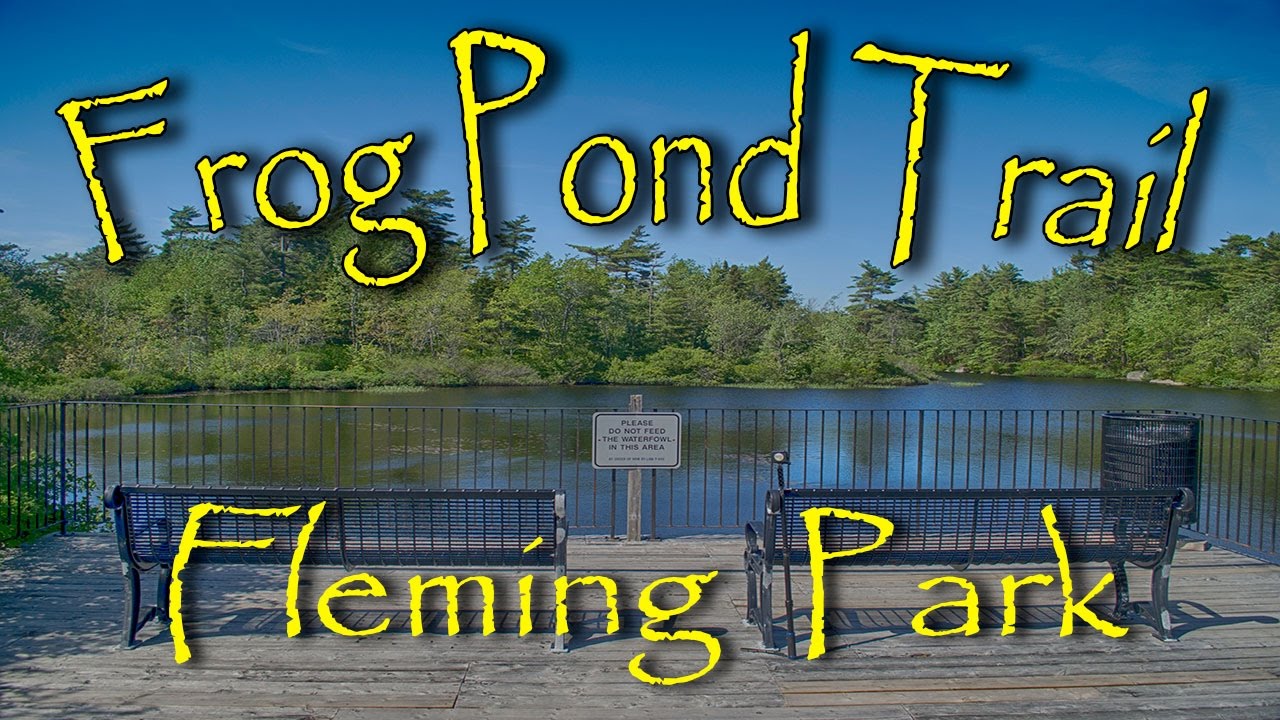 Frog Pond Trail Sir Sandford Fleming Park. Halifax, Nova Scotia. YouTube