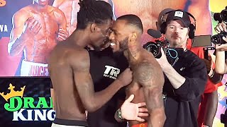 HEATED! Kelvin Davis SHOVES Nahir Albright • FULL WEIGH-IN & FACE OFF