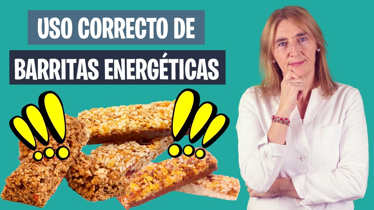ESTO de las BARRITAS te SORPRENDERÁ | Cuando usar las barritas energéticas | Nutrición deportiva
