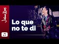 Jaime Roos — Lo que no te di (videoclip oficial)