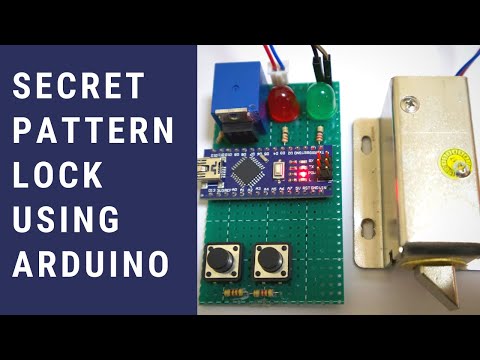 Secret Pattern Lock Using Arduino