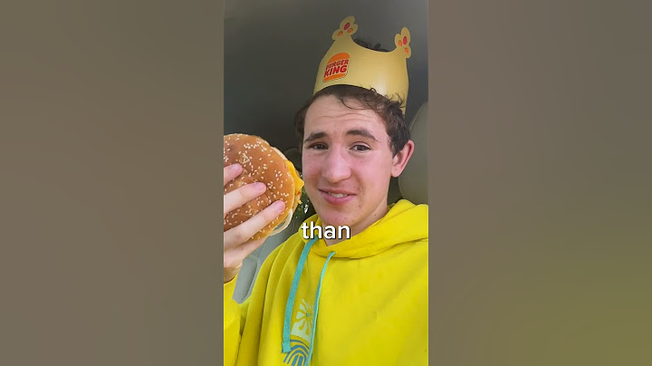 McDonald's vs Burger King