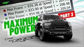 RAM TRX UPGRADE — Part 3 — DYNO RUN —  التيركس فجر الداينو 🦖