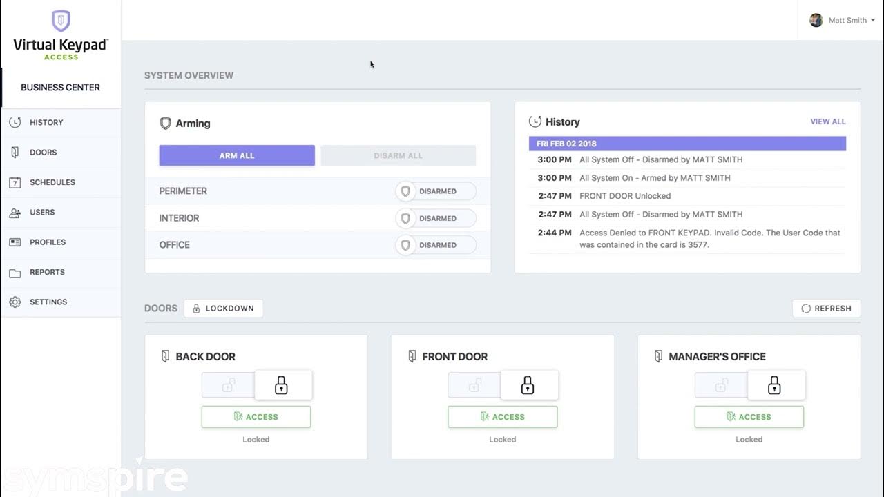 DMP Access Control Viewing History YouTube
