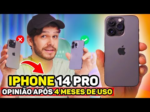 IPHONE 14 PRO VALE A PENA COMPRAR? (Opinião Sincera após 4 MESES DE USO)