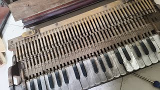 Old harmonium repair tuning | old harmonium | jubilate German reed old harmonium