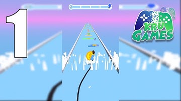 Doodle Run Gameplay Walkthrough #1 (Android, IOS)