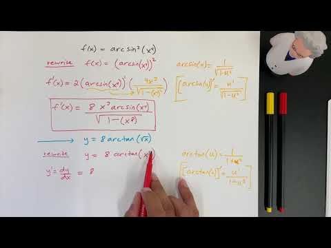 DERIVATIVE of ARCTAN(X).