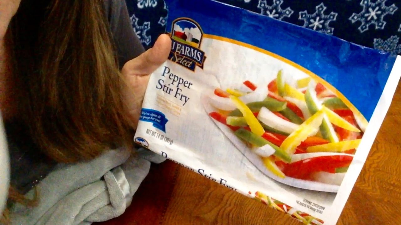 Heads Up, Dollar Tree Frozen Pepper Stir Fry, NOT a Product of USA, just  sayin, ASMR Whisper Voice 