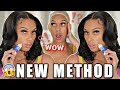 🤩 No Mess!! New BALD CAP METHOD 2021!! 💦 SWEATPROOF Lace Wig Install for Vacation| Katelon Glue