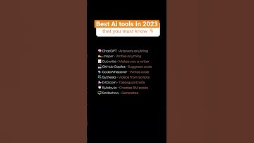 Best Ai tools in 2023 #aitools #shorts #artificialintelligence