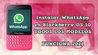 WHATSAPP in blackberry How to install whatsapp in blackberry