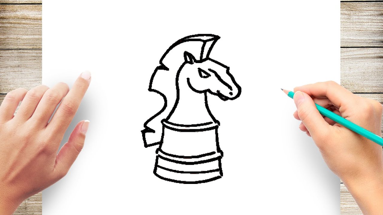 How to Draw Chess  Drawing tutorials for kids, Drawings, Easy drawings