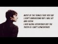 Miles Kane - Colour Of The Trap (Lyrics)