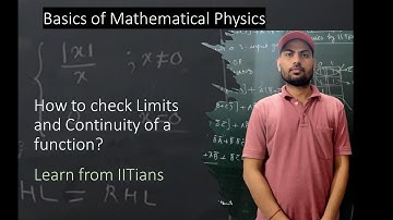 Limits and continuity problems👉Continuity of a modulus function?👉 Mathematical Physics