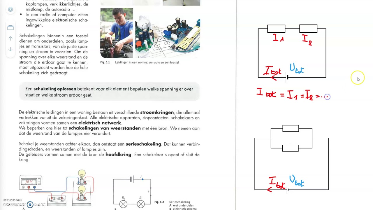 series vs parallel schakeling: basisprincipes.