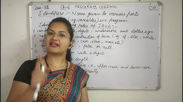 CBSE CA(Computer Application) Class-8 Ch-6 Program Coding Part-5