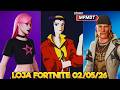 COWBOY BEBOP E SKIN RARA - LOJA FORTNITE 02/05/26 - LOJA FORTNITE  - LOJA FORTNITE HOJE - CÓD.MPMDT