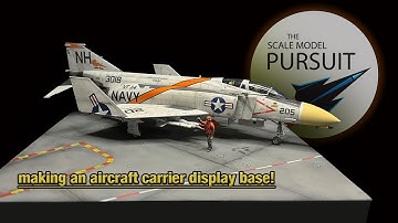 Aircraft Carrier Display Base - 1:48 scale