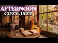 🎸Spring Acoustic Jazz Guitar 🌸 Cozy Cafe Lounge | Afternoon Reading, Study & Relax LIVE