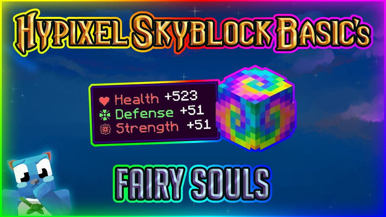 Todas las Fairy Souls - Hypixel Skyblock Basic - YouTube