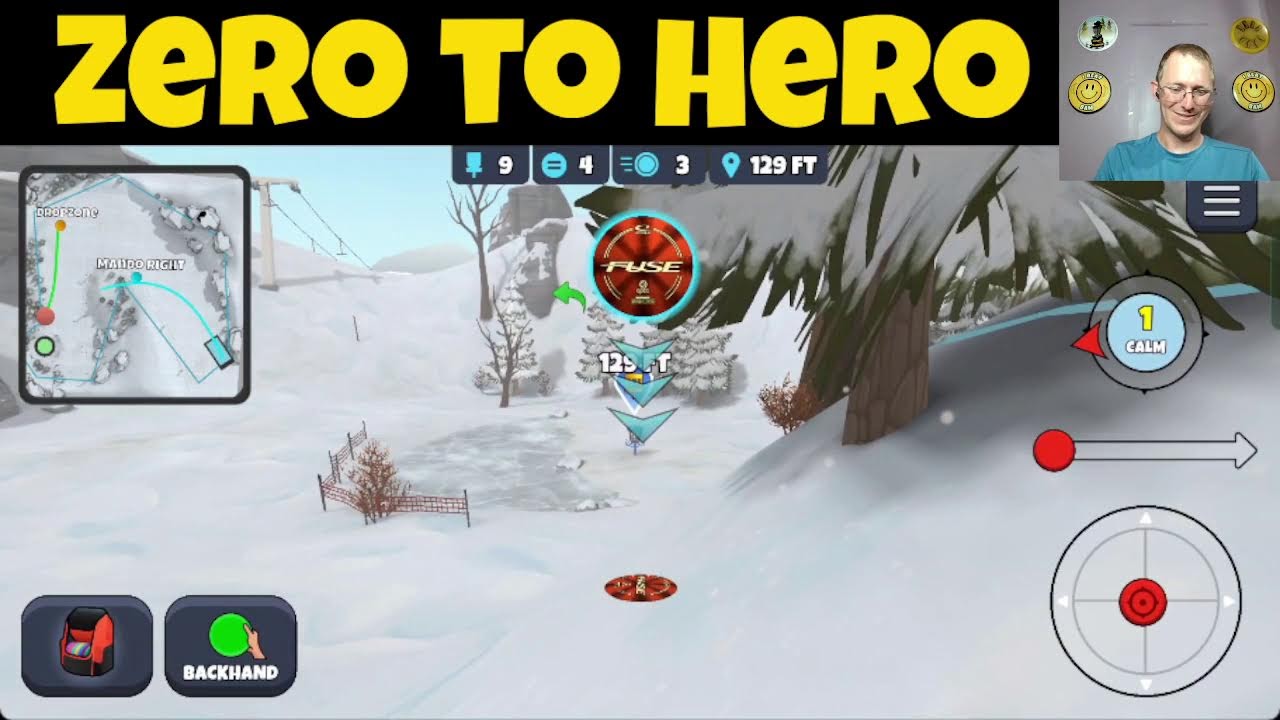 Zero to Hero - Speed Running Disc Golf Valley Without Spending Money