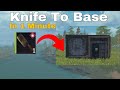 I TOOK THERE BASE WITH ONLY KNIFE Solo Journey Standard  I TOOK THERE BASE WITH ONLY KNIFE Solo Journey Standard