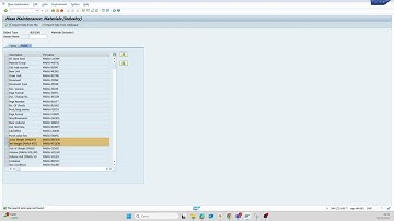Mass Update Material Master in SAP with Excel File Upload TCODE MM17